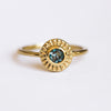 Ariana London Blue Topaz Solitaire Ring