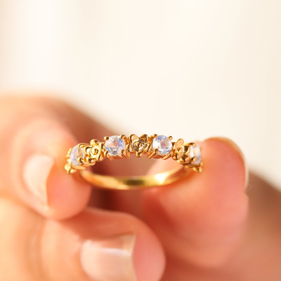 Enzo Moonstone Ring
