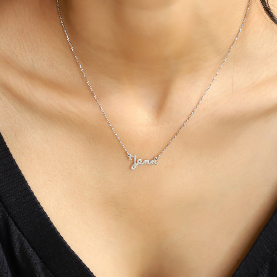 Simple Name Necklace