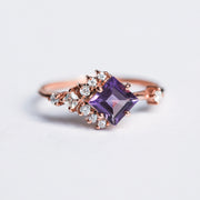 Copy of Alice Amethyst Cluster Ring