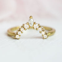Ariana Moissanite Solitaire Ring