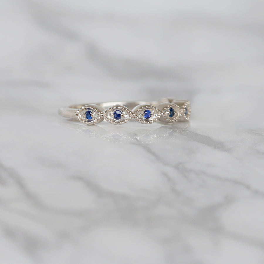 Hannah Blue Sapphire Ring