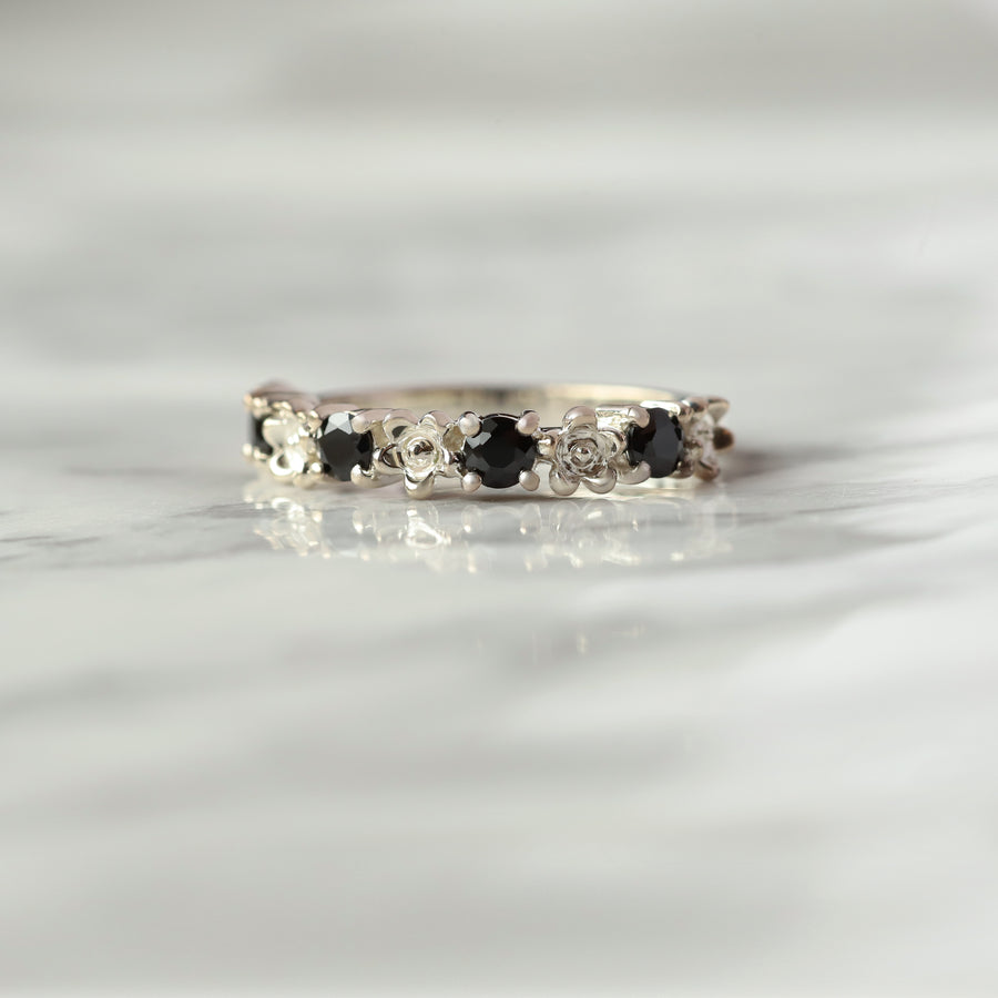 Enzo Black Spinel Ring