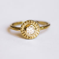 Ariana Moissanite Solitaire Ring
