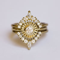 Ariana Moissanite Solitaire Ring